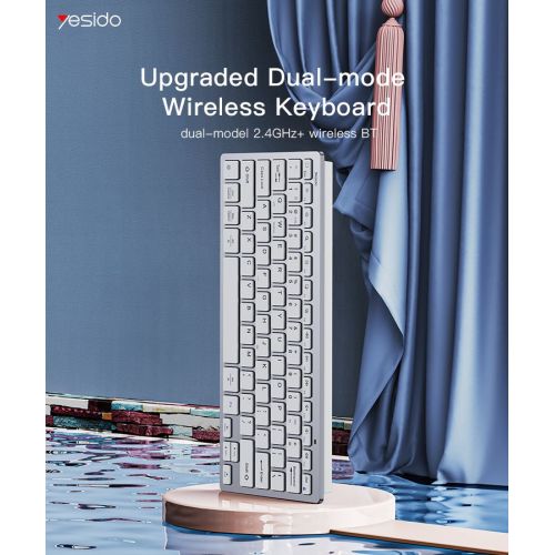 KB11 Mini Design 2.4G And BT Wireless Connected Magic Keyboard For Laptop Computer Tablet