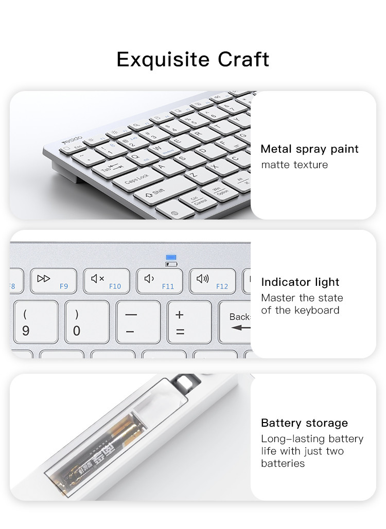 KB11 2.4G Wireless Keyboard Details