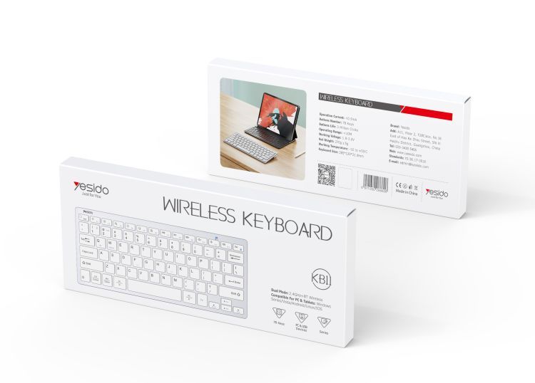 KB11 2.4G Wireless Keyboard Packaging