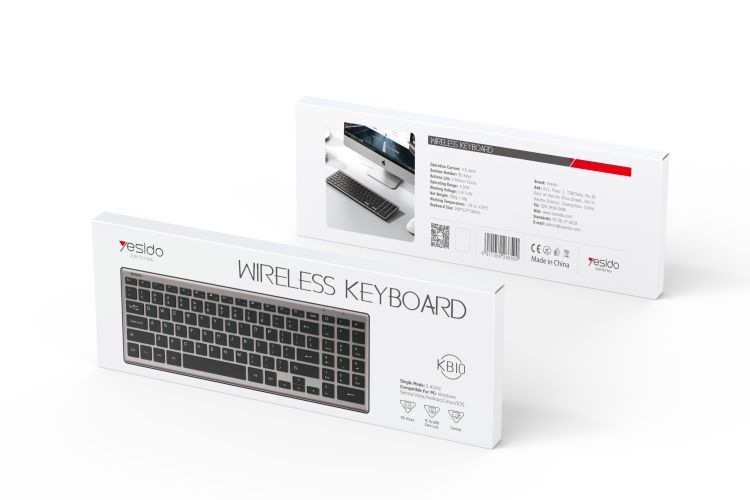 KB10 2.4G Wireless Keyboard Packaging