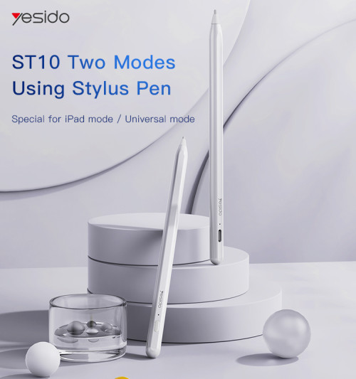 ST10 IPad Active Stylus Pen Aluminum iPad Productivity Touch Capacitive Pen For Ipad