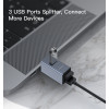 HB14 Mini USB Hub | 3.0 USB Plug To 3 USB Ports Hub Adapter