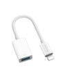 GS10 Plastic For Lightning To USB Memory Disk Card Reader For iPhone To USB OTG Adapter