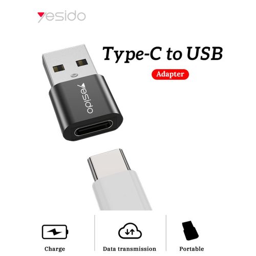 GS09 Mini Aluminum Alloy Usb Type-c U-Disk Card Reader Mouse Convert OTG Adapter