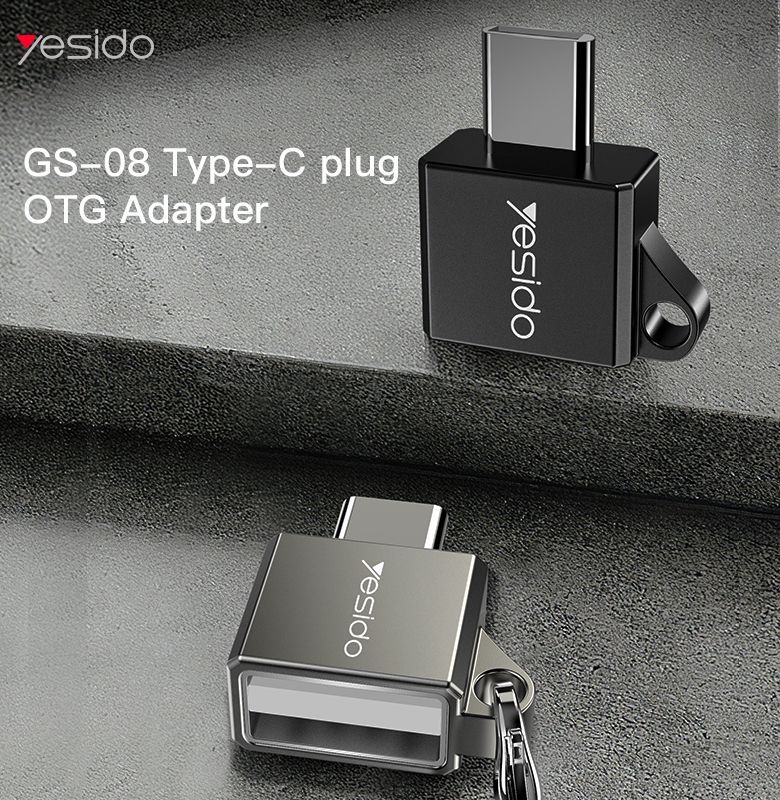 GS08 Type-C to USB-A OTG Adapter