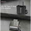 GS08 Mini Aluminum Alloy USB Type-C U-disk Card Reader Mouse Convert OTG Adapter