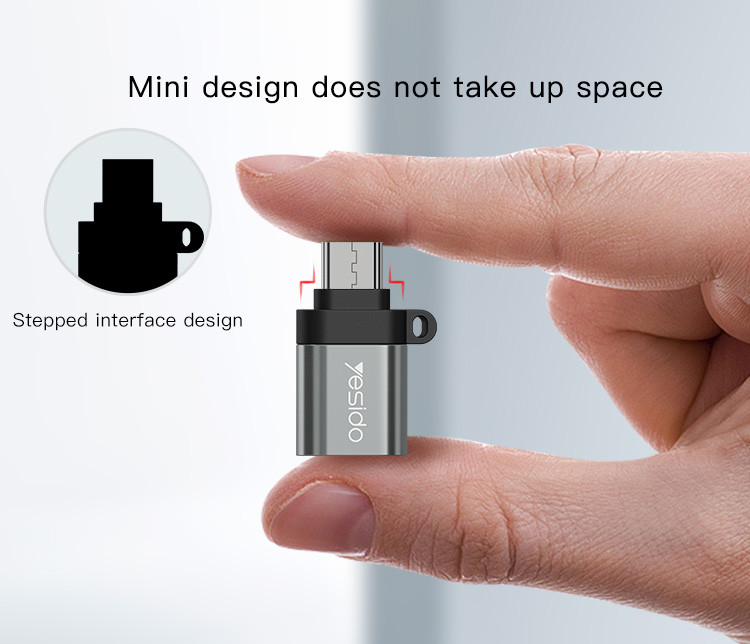 GS07 Micro to USB-A OTG Adapter Details