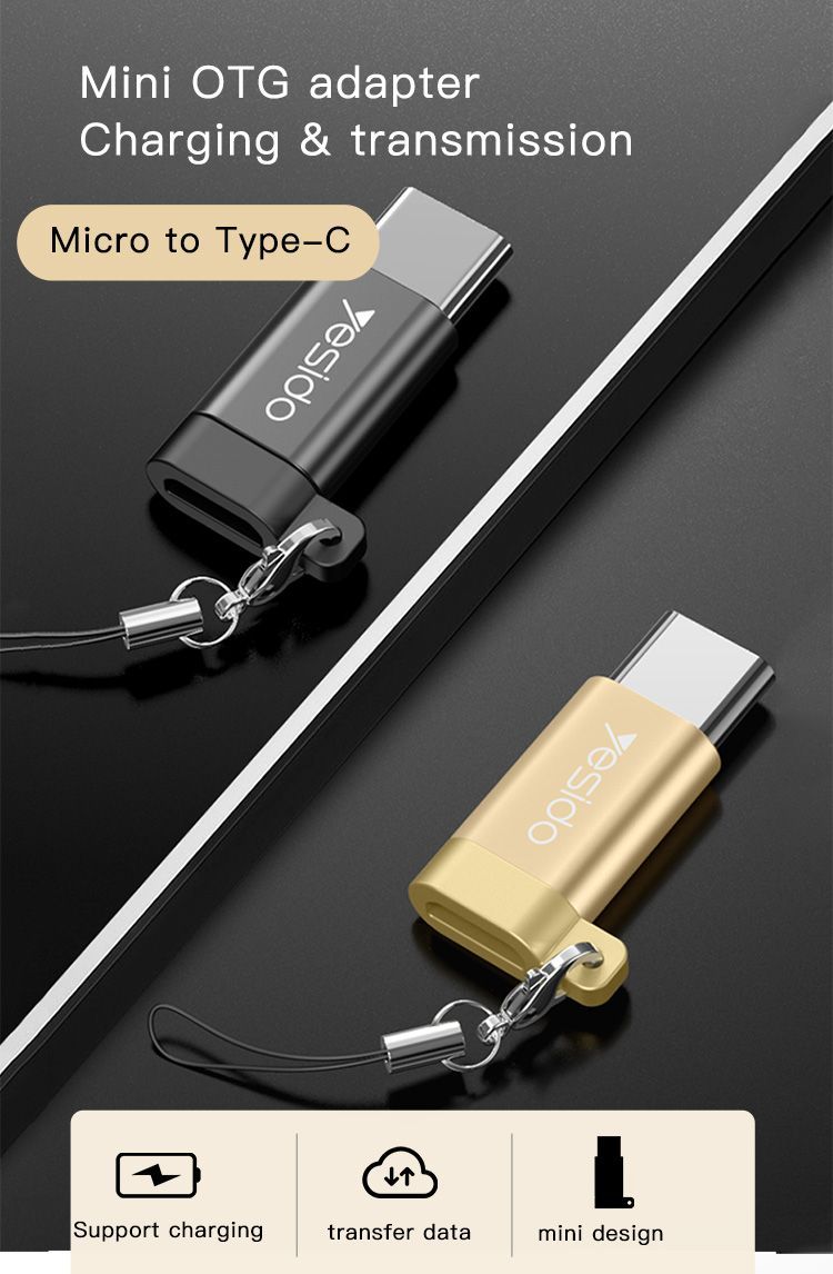 GS04 Micro To Type-C OTG Adapter