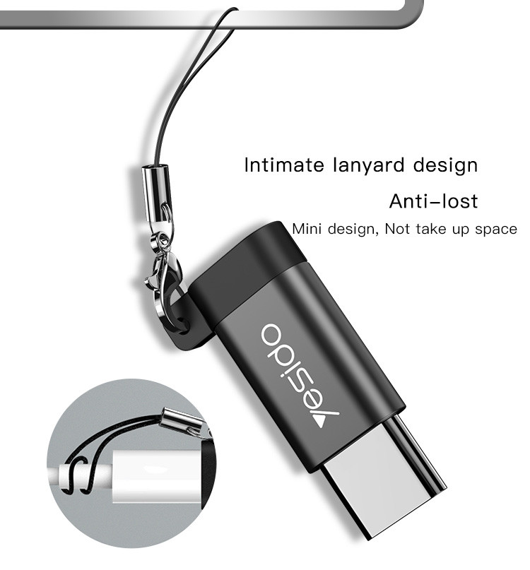 GS04 Micro To Type-C OTG Adapter Details