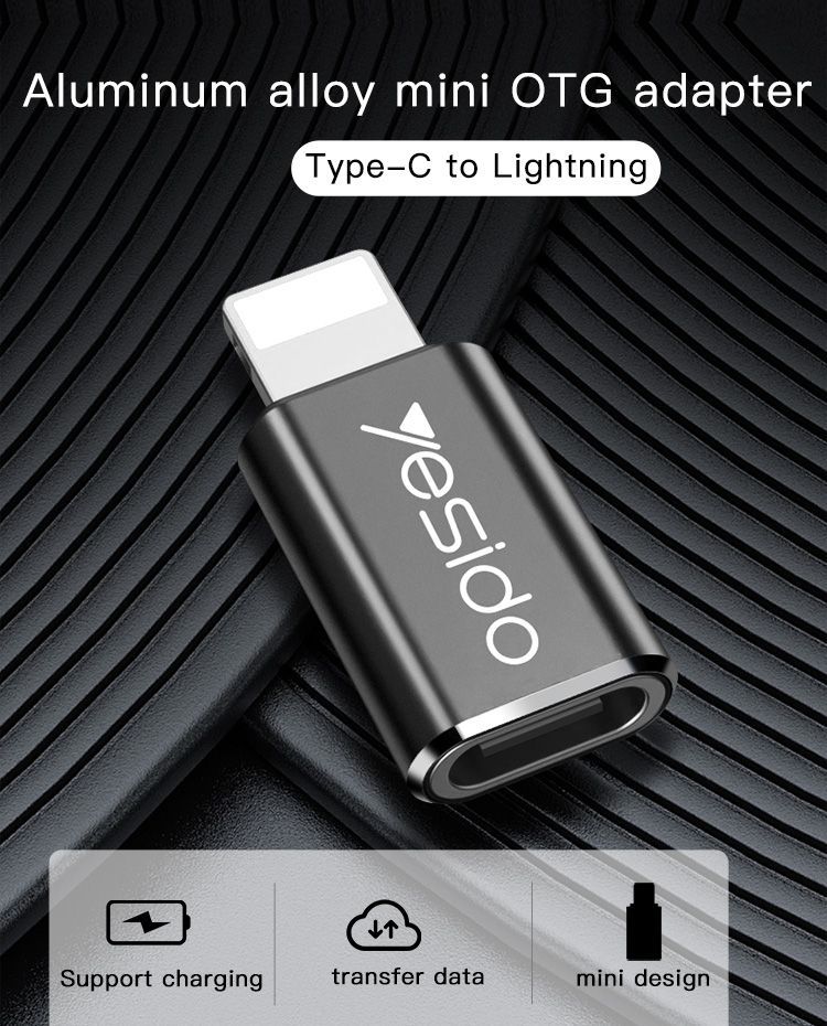 GS03 Lightning To Type-C OTG Adapter