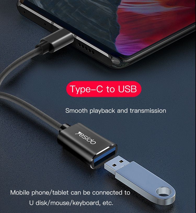 GS01 Type-C to USB-A OTG Adapter