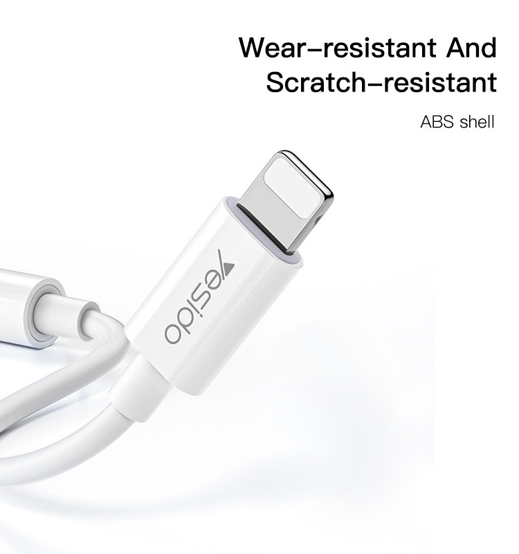 YAU31 Lightning To 3.5 mm Audio Adapter Details