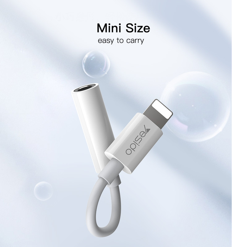 YAU31 Lightning To 3.5 mm Audio Adapter Details