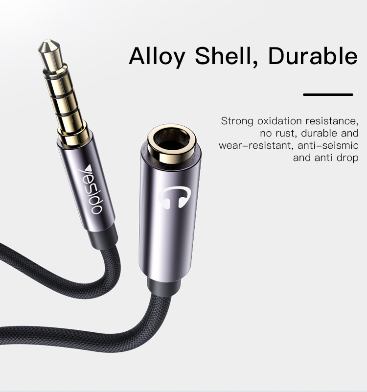 YAU26 3.5mm Male To Female Audio Extended Cable Details