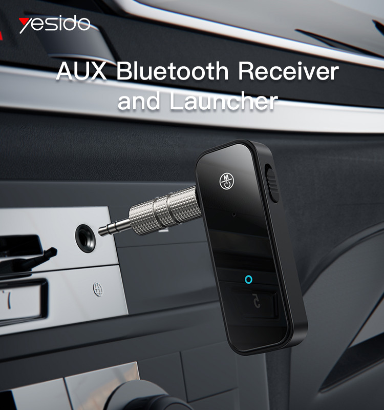 YAU25 Wireless Receiver To 3.5mm Bluetooth Transmitter