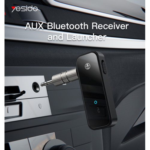 YAU25 Mini Wireless Receiver To 3.5mm AUX Audio Transmitter Adapter