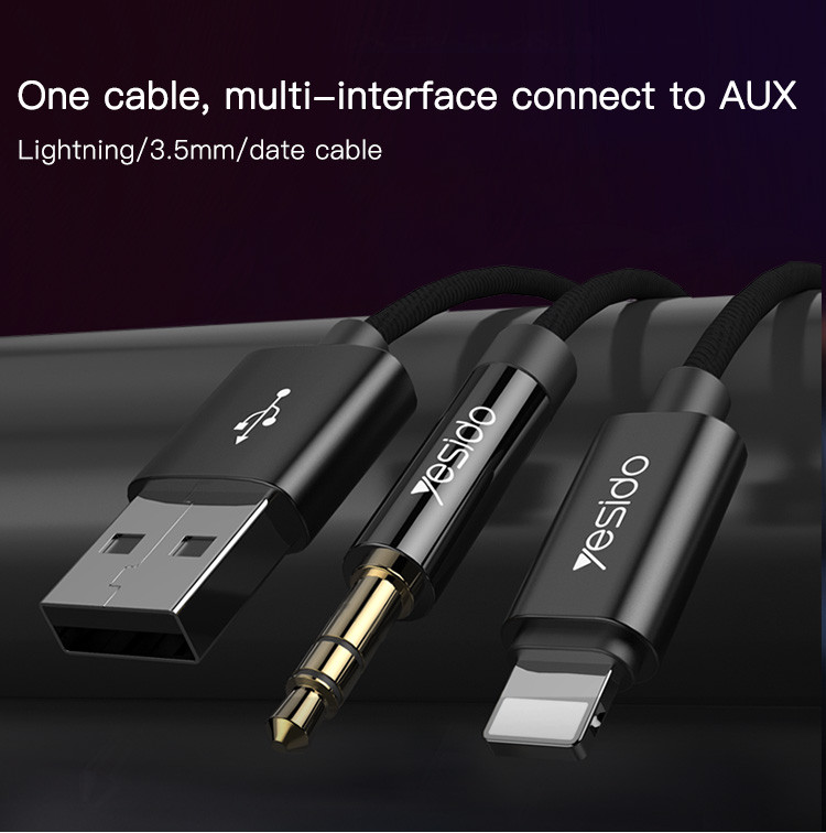 YAU18 Lightning To 3.5mm/USB Audio Adapter Details