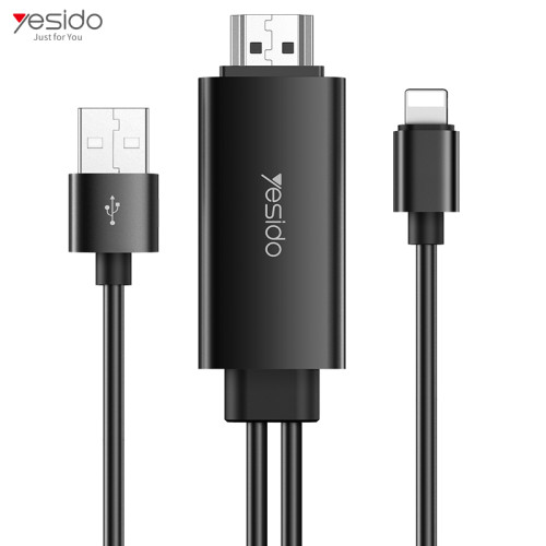 HM04 USB Charging 1080P 60HZ  Lightning To HDMI Cable Adapter