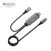 HM01 Professional 4K 60HZ Type-C to HDMI Audio Video & PD Fast charging Audio Cable