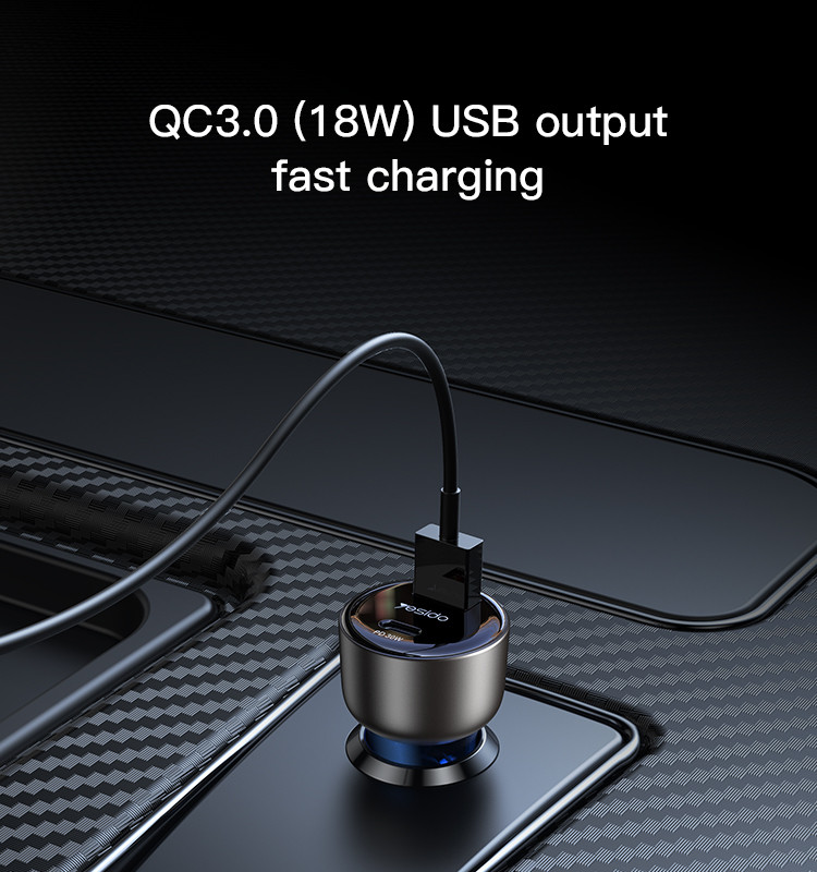 Y52 48W 2Ports Fast Charging Car Charger Details