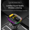Y45 Fast charging Smart Dual USB Ports Vehicle Charger FM Transmitter Mp3 Multi Function Car Charger
