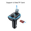 Y44 MP3 Player Bluetooths Cigarette Lighter Auto Charge Universal U Disk 2 Usb Car Charger