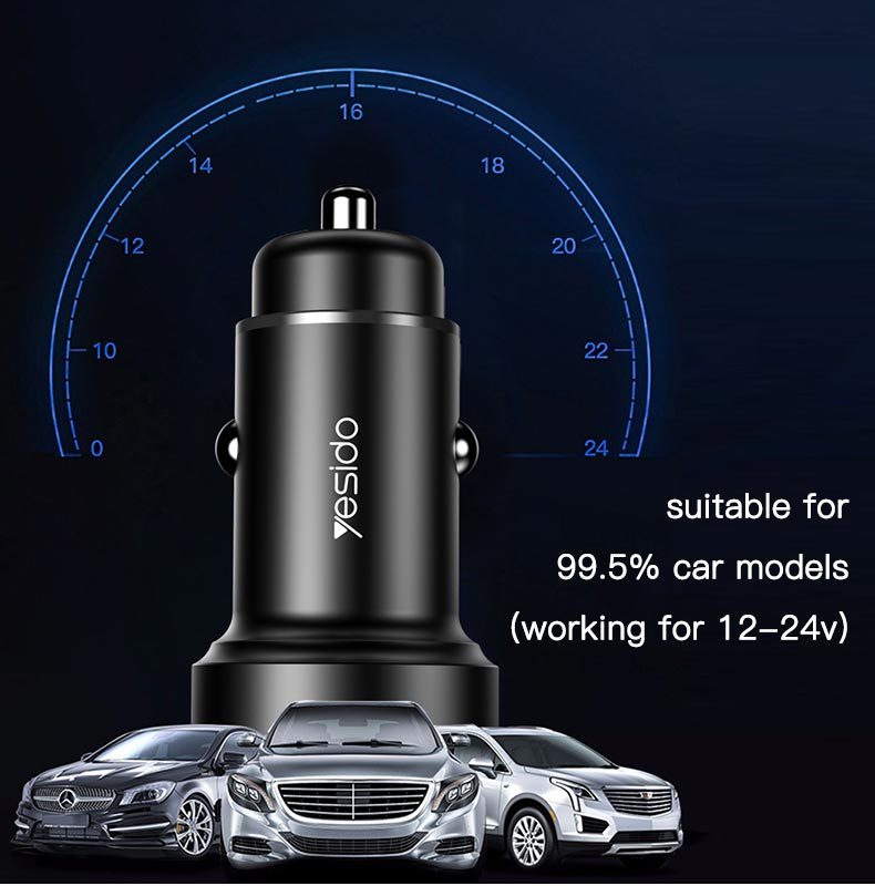 Y42 QC 3.0+PD 42W Fast Charging Car Charger Details