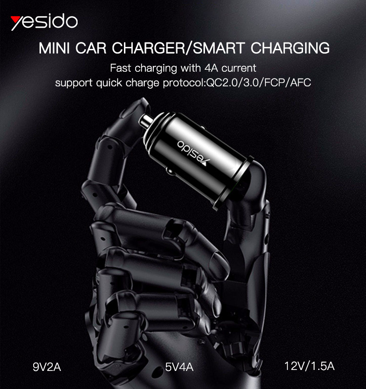 Y38 USB Port Fast Charging Car Charger