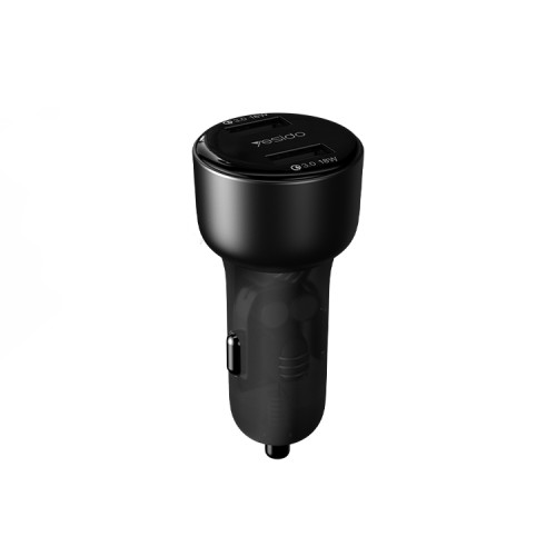 Y51 Car Charger | QC 18W USB 2Ports Fast Charging Car Charger