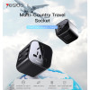 MC09 New Design 4 in 1 Portable Charger Plug Convert Adapter