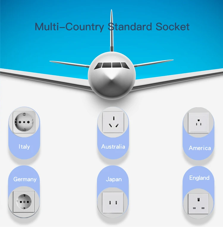 MC09 Universal Charger Plug Adapter Details