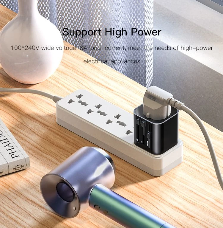 MC09 Universal Charger Plug Adapter Details