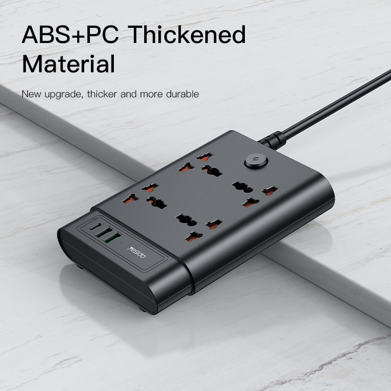 MC08 2 Meter 10 IN 1 Power Socket Details