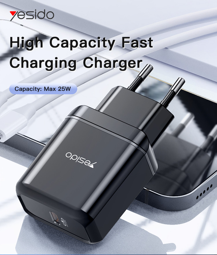 YC29 25W Type-C Port Fast Charging Charger
