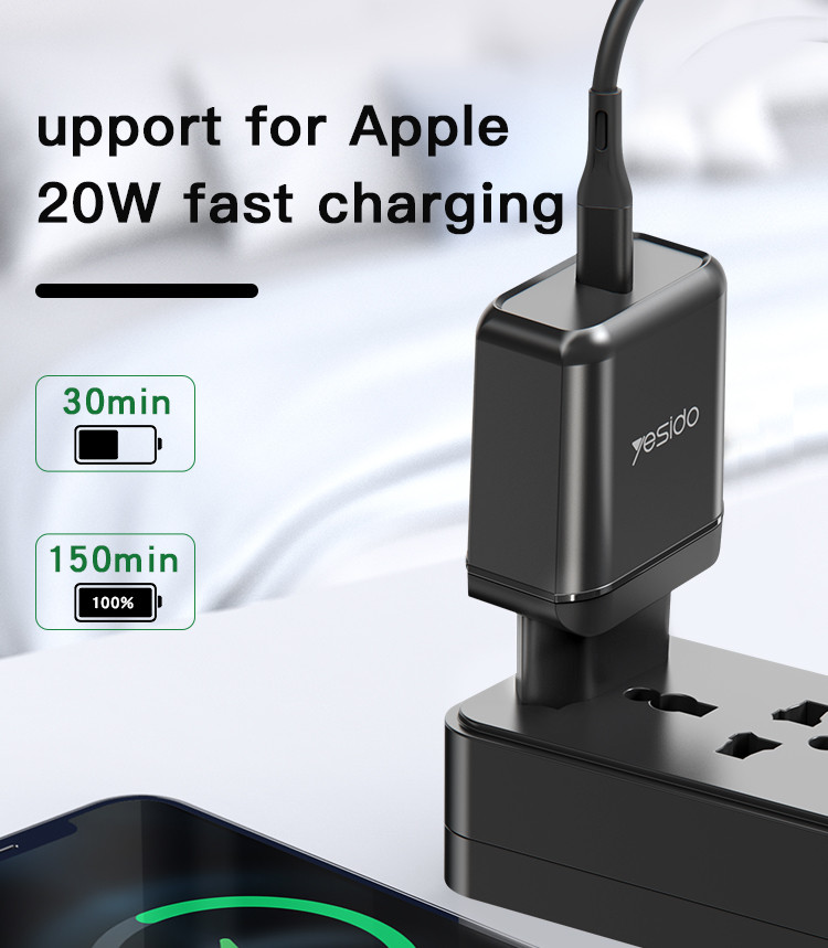 YC29 25W Type-C Port Fast Charging Charger Details