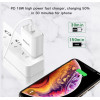 YC23 Universal Portable Wall Charger | Type-C 18W PD Fast Charging Charger For Mobile Phone
