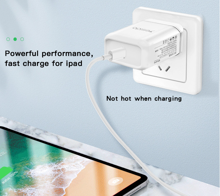 YC23 18W Type-C Port Fast Charging Charger Details