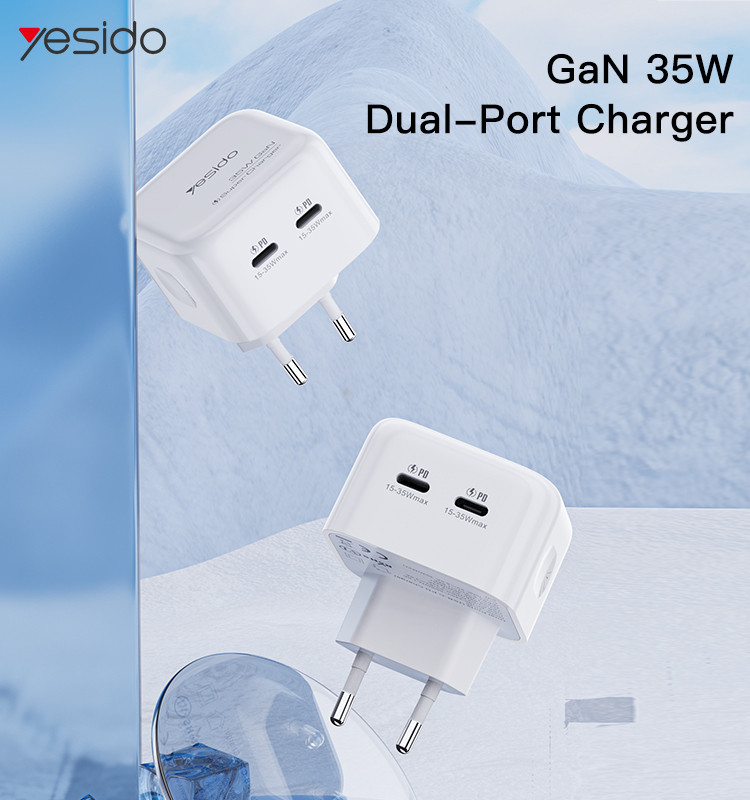 YC38 35W GaN Fast Charging Wall Charger