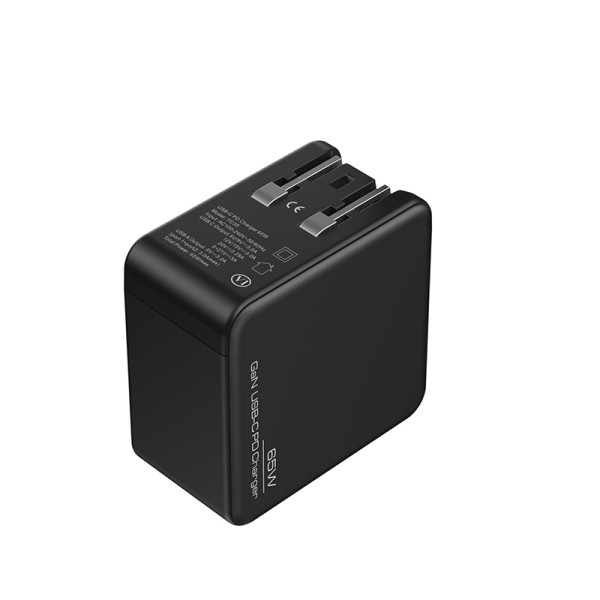 YC35 New Design Max 65W GaN Portable Fast Charging Wall Charger For Mobile Phone