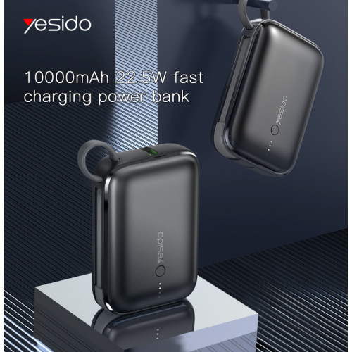 YP18 22.5W Mini PD 20W LED Fast Charging 10000mAh Power Bank | 10000mAh Power Bank