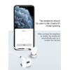 YH34 China Manufacture Headset Mini With Lighting Port Connectors Handsfree In Ear Stereo Earphone