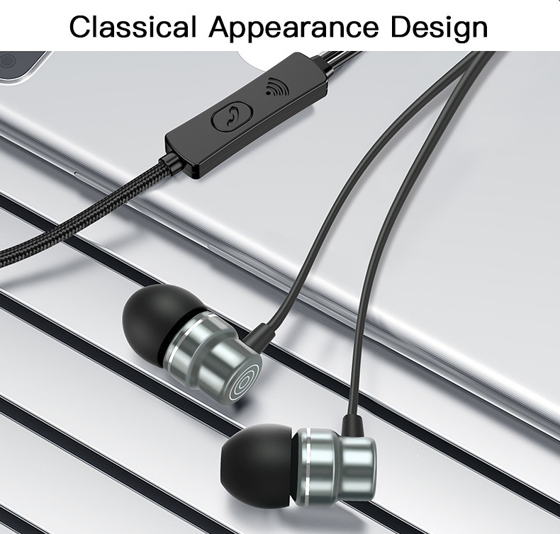 YH32 3.5mm in-ear Stereo Wired Earphone Details