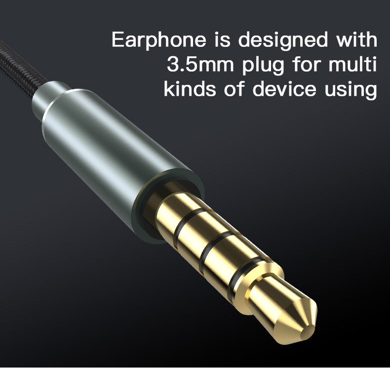 YH32 3.5mm in-ear Stereo Wired Earphone Details