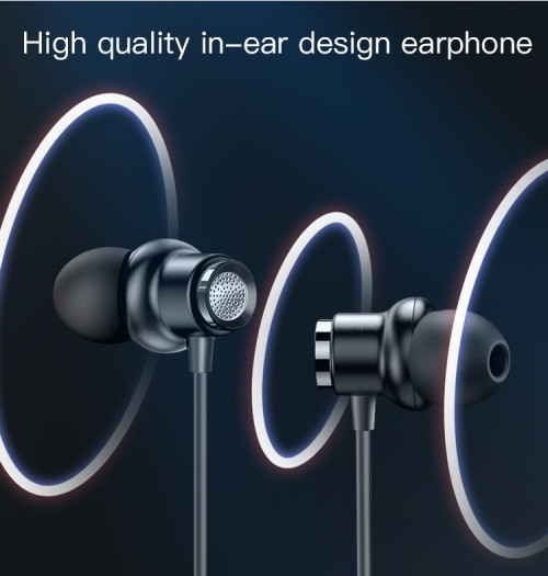 YH31 Hot Sell With Microphone 3.5mm Earbuds In-Ear Stereo Sport Earphone