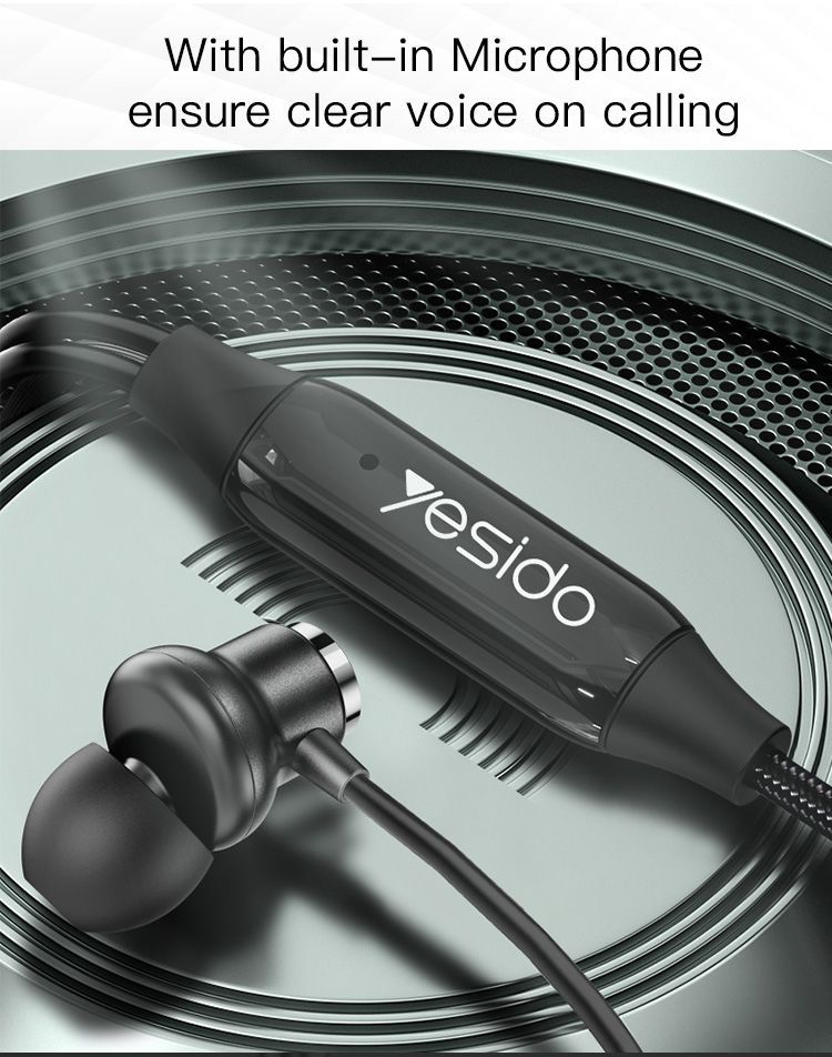 YH31 3.5mm in-ear Stereo Wired Earphone Details