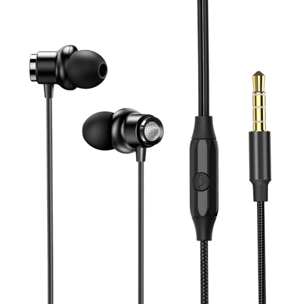 YH31 Hot Sell With Microphone 3.5mm Earbuds In-Ear Stereo Sport Earphone