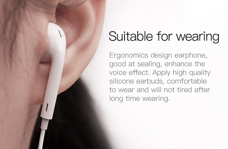 YH28 Lightning in-ear Stereo Wired Earphone Details