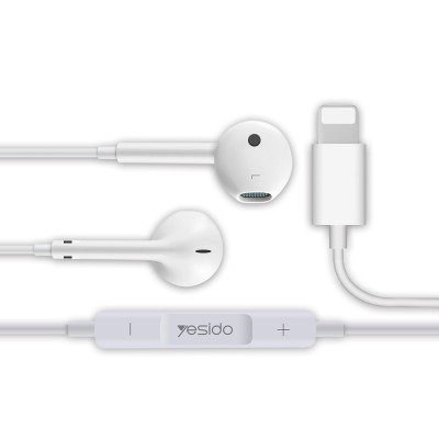 YH28 Lightning plug earphone Using under bluetooth mode For iPhone