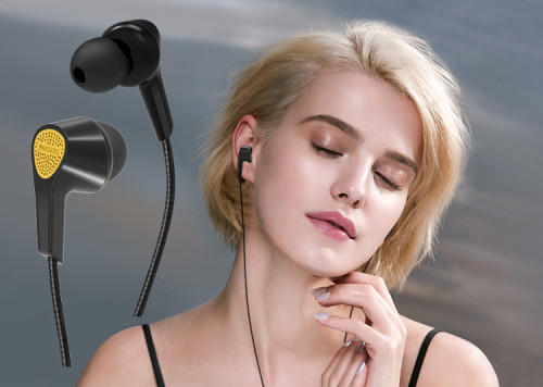 YH25 Best Price In-Ear Design 3.5Mm Hifi Headphone Mini Earbuds Sport Earphone With Microphone