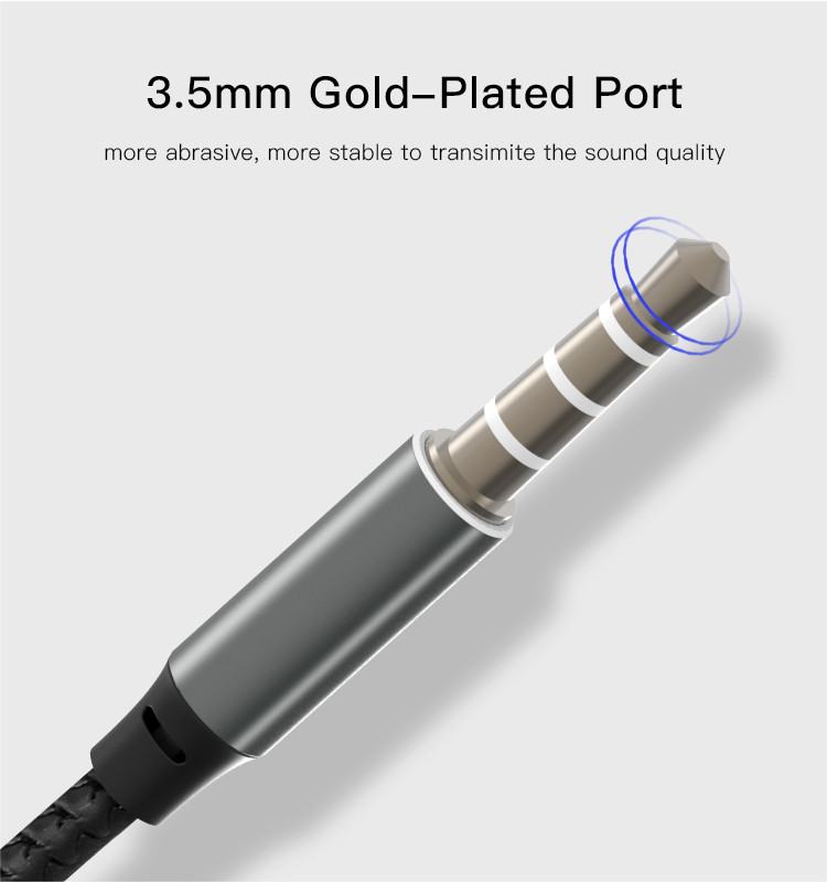 YH22 3.5mm in-ear Stereo Wired Earphone Details